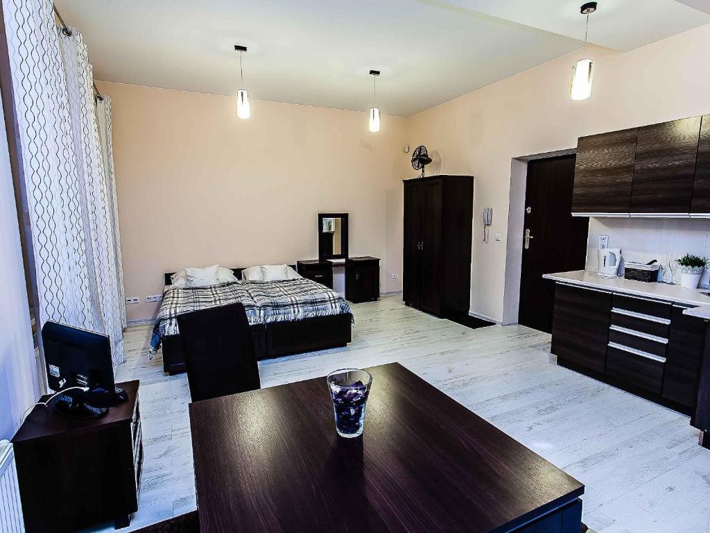 Apart-Lux Aparthotel Bytom Szoba fotó